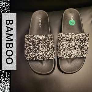 ●●BAMBOO RHINESTONE SLIDES●●